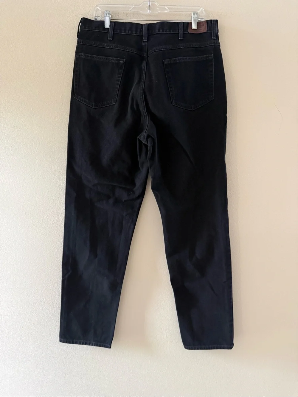 L.L. Bean Men's Classic Fit Jeans in Black 36x34